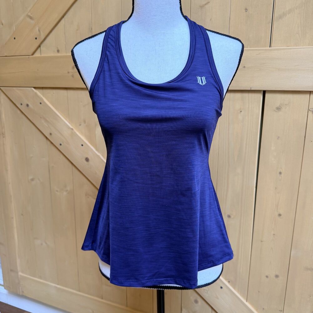 EleVen Venus Williams Blue Tennis Racerback Tank Top Small